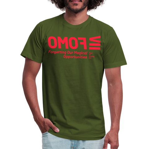 FOMO Red Acro B&C Tee - olive