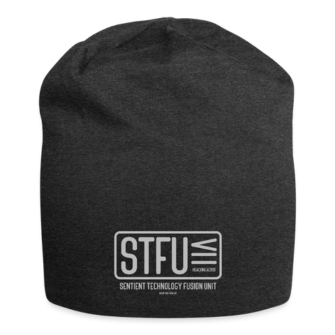 STFU Beanie - charcoal grey