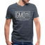 GMO V Neck - heather navy