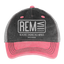 REM Vintage Hat - washed pink / silver 