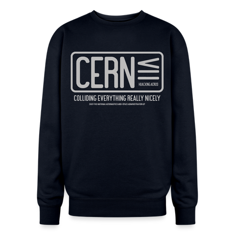 CERN Oversized Sweatshirt - navy