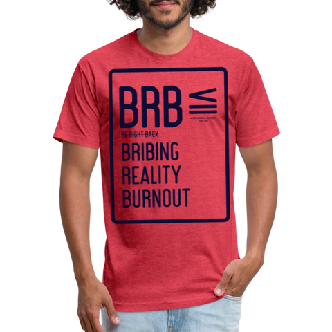 BRB Tee - heather red