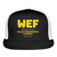 WEF Trucker Hat - black/white