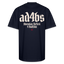 AD4BS Beige Acro Heavy T - navy