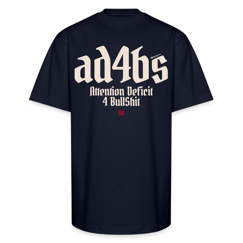 AD4BS Beige Acro Heavy T - navy