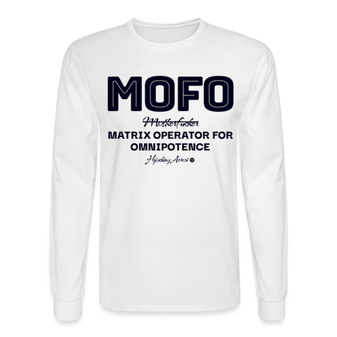 MOFO Long Sleeve - white