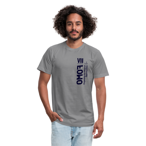 FOMO Blue Acro Tshirt - slate