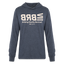 BRB Beige Acro Long Sleeve Hoodie - heather navy