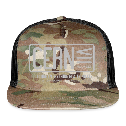 CERN Trucker Hat - MultiCam\black