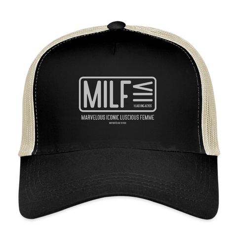 MILF Vintage Hat - black/oyster