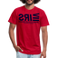 IRS Blue Acros B&C Tee - red