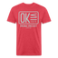 OK Tee - heather red