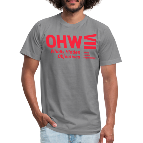 WHO Red Acro B&C Tee - slate