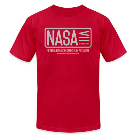 NASA Tee - red