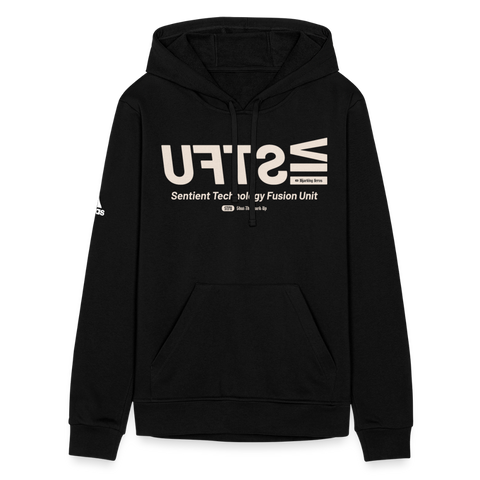 STFU Beige Acro Adidas Hoodie - black