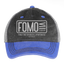 FOMO Trucker Hat - washed blue / silver