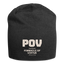 POV Beanie - charcoal grey