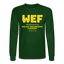 WEF Blue Acro Hoodie - forest green