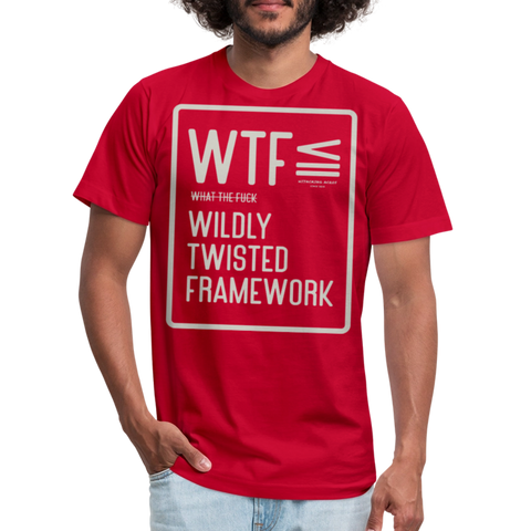 WTF Tee - red