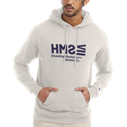 SMH Blue Acro Champion Hoodie - Sand