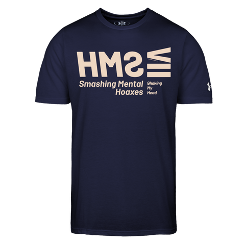 SMH Blue Acro Under Armor Tee - navy