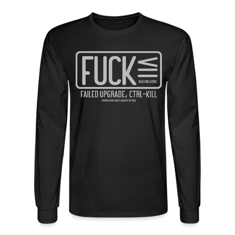 FUCK Long Sleeve - black