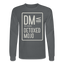 DM Long Sleeve - charcoal