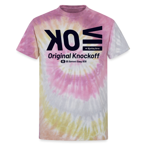 OK Blue Acro Tee - Desert Rose