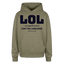 LOL Oversized Hoodie - olive