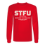 STFU Long Sleeve - red