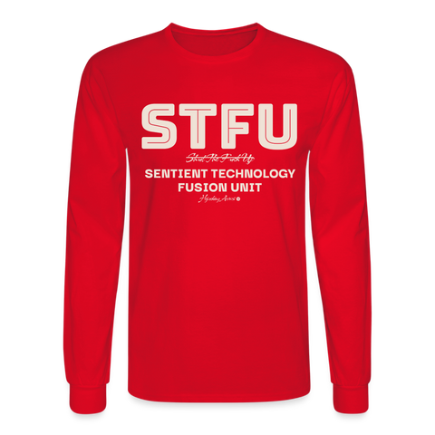 STFU Long Sleeve - red