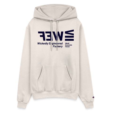 WEF Blue Acro Champion Hoodie - Sand