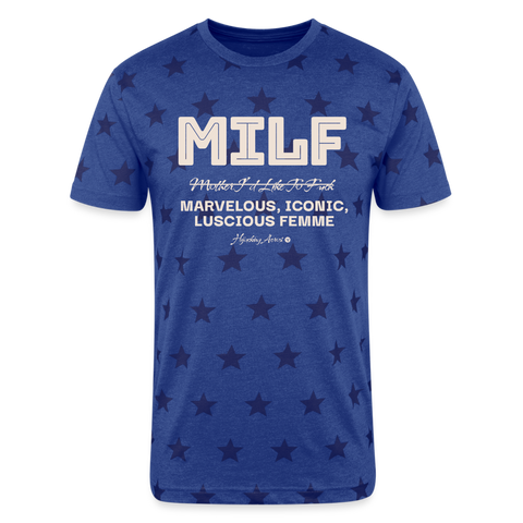 MILF Tee - royal star