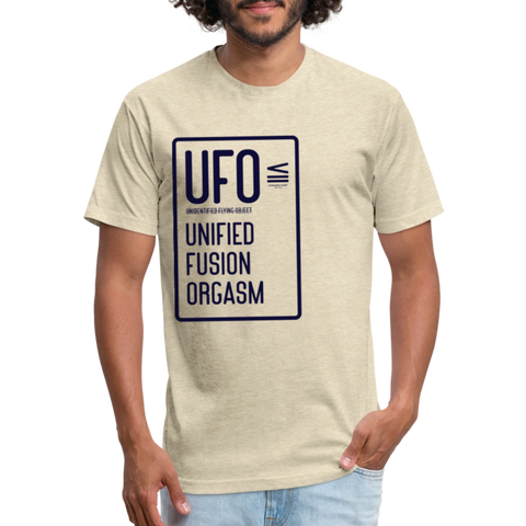 UFO tee - heather cream