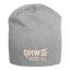 WHO Beige Acro Beanie - heather gray