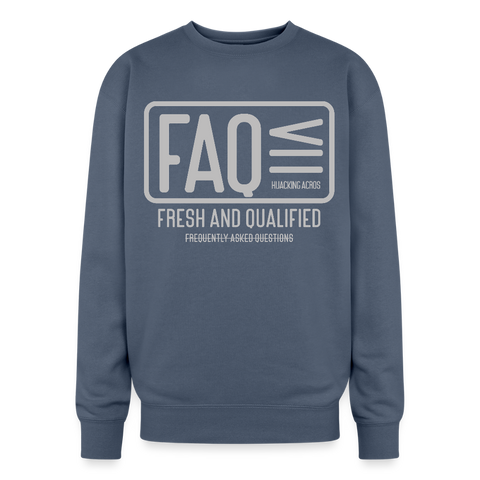FAQ Oversized Sweatshirt - stone blue
