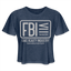 FBI Tee - heather navy
