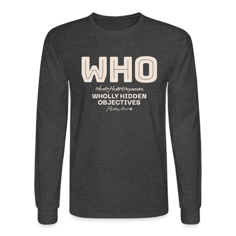 WHO Long Sleeve - heather black