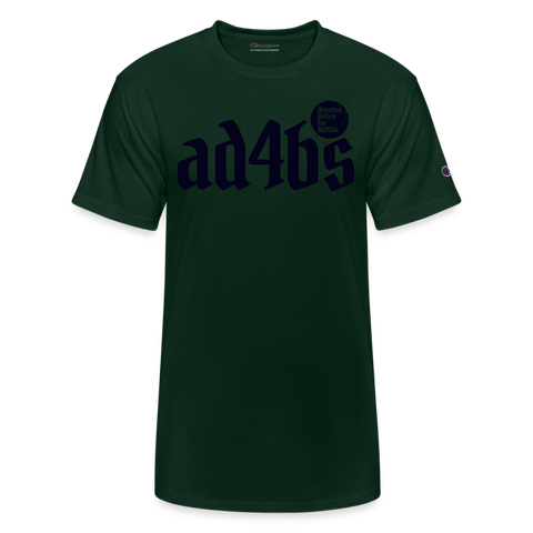 AD4BS Blue Acro Champion Tee - Dark Green