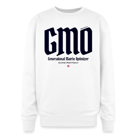 GMO Blue Acro Oversized Hoodie - white