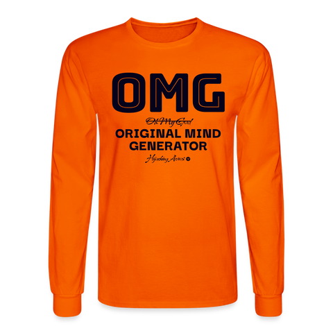 OMG Long Sleeve - orange