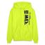 WEF Blue Acro Hoodie - safety green