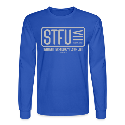 STFU Long Sleeve - royal blue