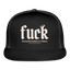 FUCK Beige Acro Truckers Hat - black/black