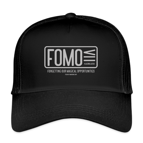 FOMO Vintage Hat - black/black