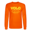 YOLO Long Sleeve - orange