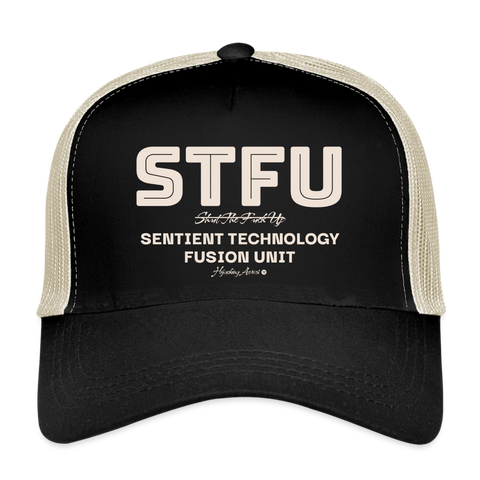 STFU Vintage Hat - black/oyster