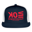 OK Red Acro Trucker Hat - navy/white