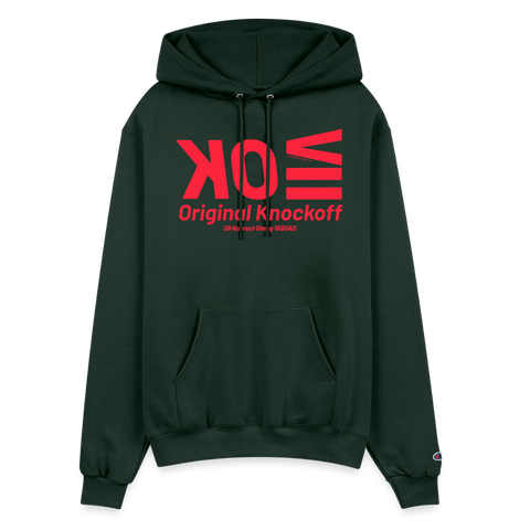 OK Red Acro Champion Hoodie - Dark Green