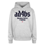 AD4BS Blue Acro Oversized Hoodie - heather grey